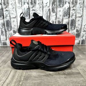 Nike Presto 833875 003 Triple Black Youth Size 6y Women size 7.5